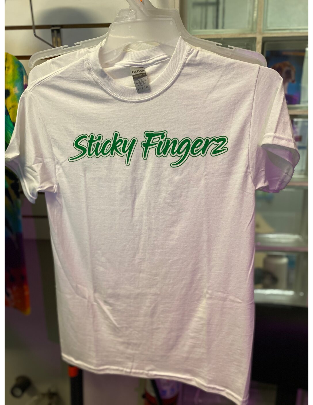 White Sticky Fingerz Logo T-Shirt